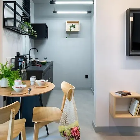Postindustrial Apt In The Center Cracovie