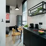 Apartman Postindustrial Apt In The Center Krakkó